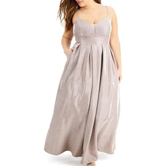sachin and babi light blue dress Nox Anabel ME126 Cappuccino 16W Sale – The Dress Outlet